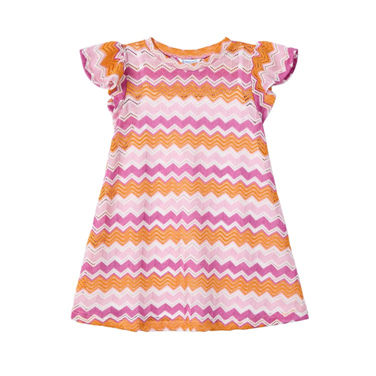 MAYORAL Abito in maglia multicolore bambina