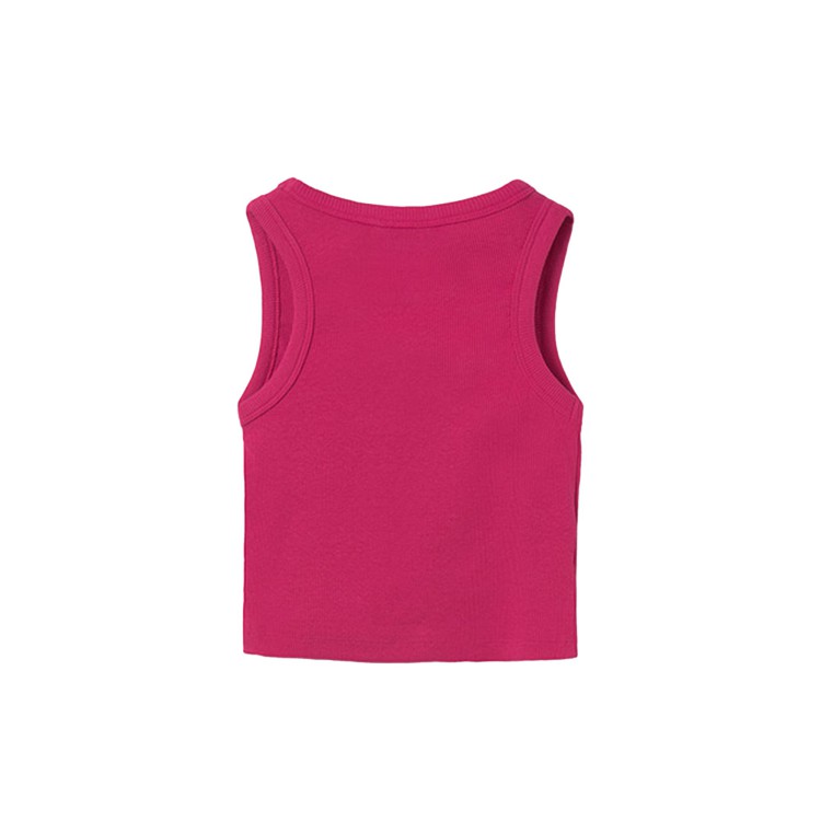 MAYORAL Top magenta con ricamo bambina