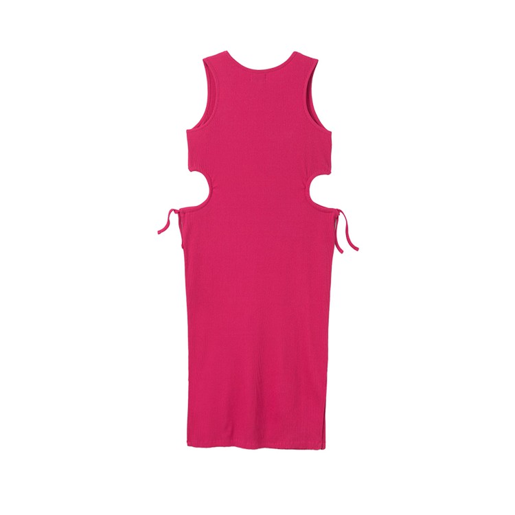 MAYORAL Abito fucsia con cut-out bambina