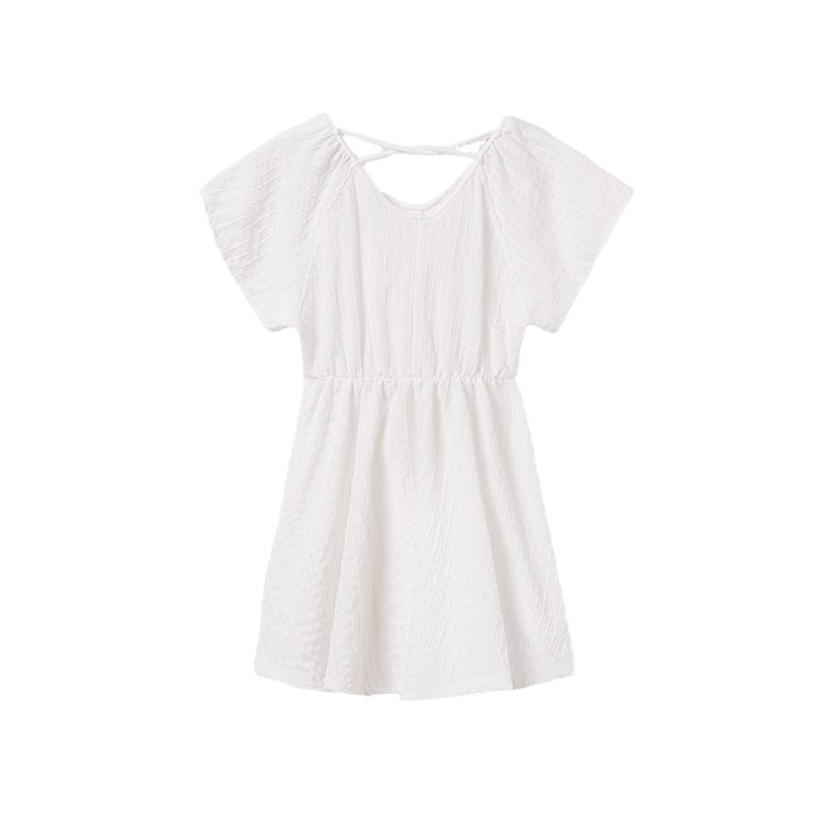 MAYORAL Abito bianco kaftan bambina