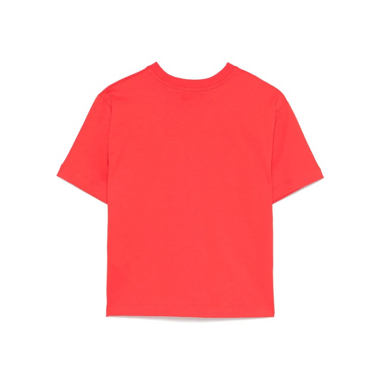 MOSCHINO T-shirt rossa con stampa bambini