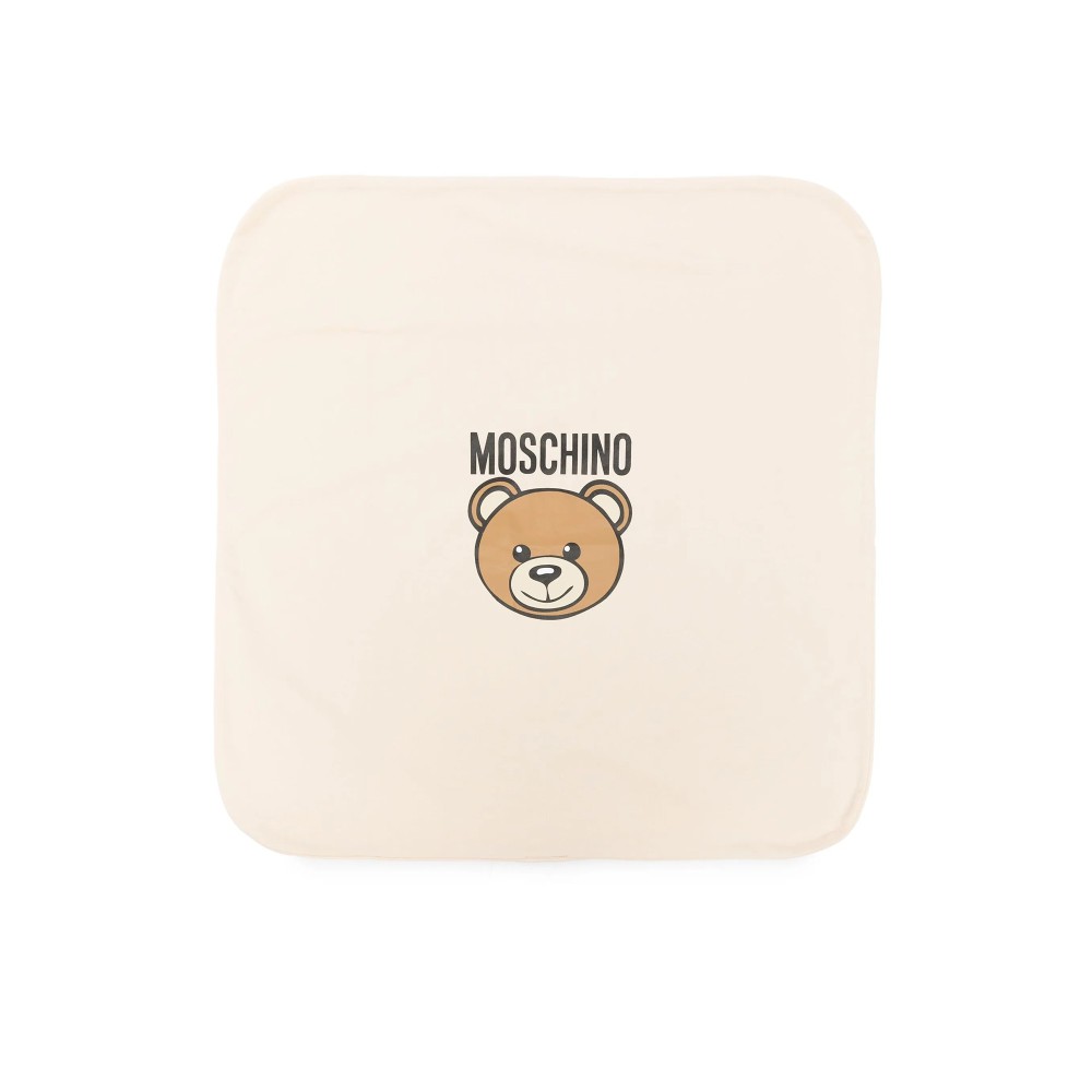 MOSCHINO Coperta beige con...