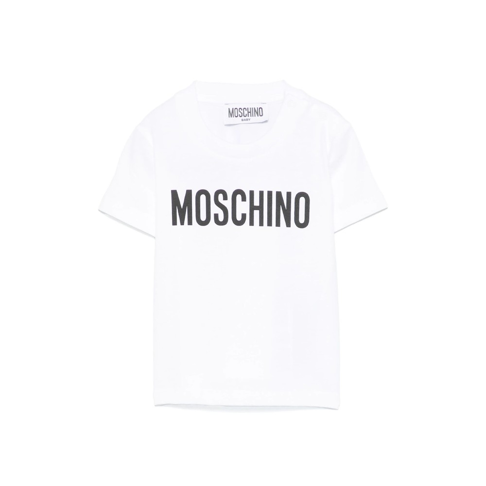 MOSCHINO T-shirt bianca con...