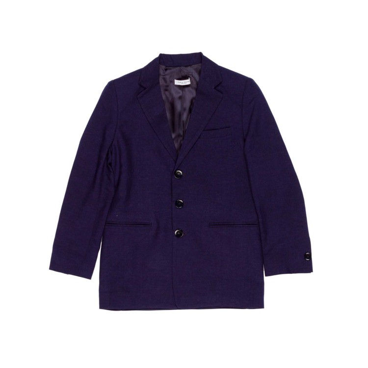 PAOLO PECORA Blazer blu elegante bambino