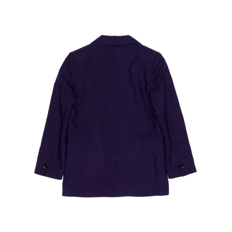 PAOLO PECORA Blazer blu elegante bambino