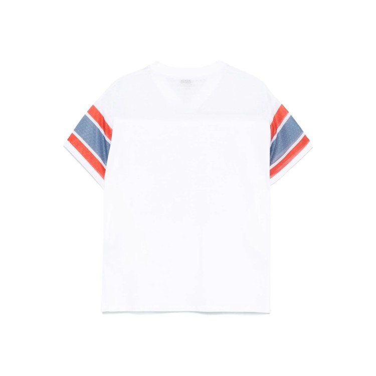 STELLA McCARTNEY Abito bianco modello t-shirt con stampa bambina