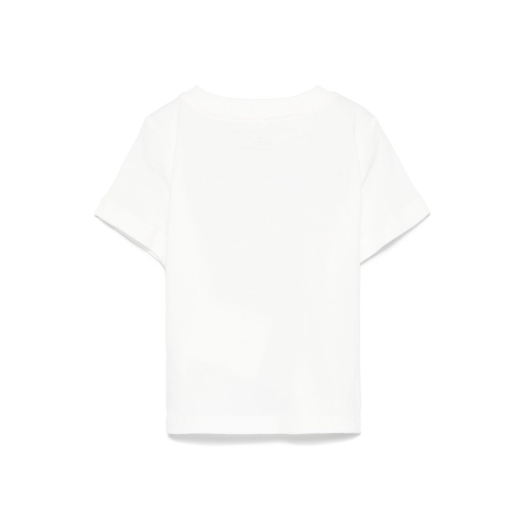 STELLA McCARTNEY T-shirt bianca con stampa neonata