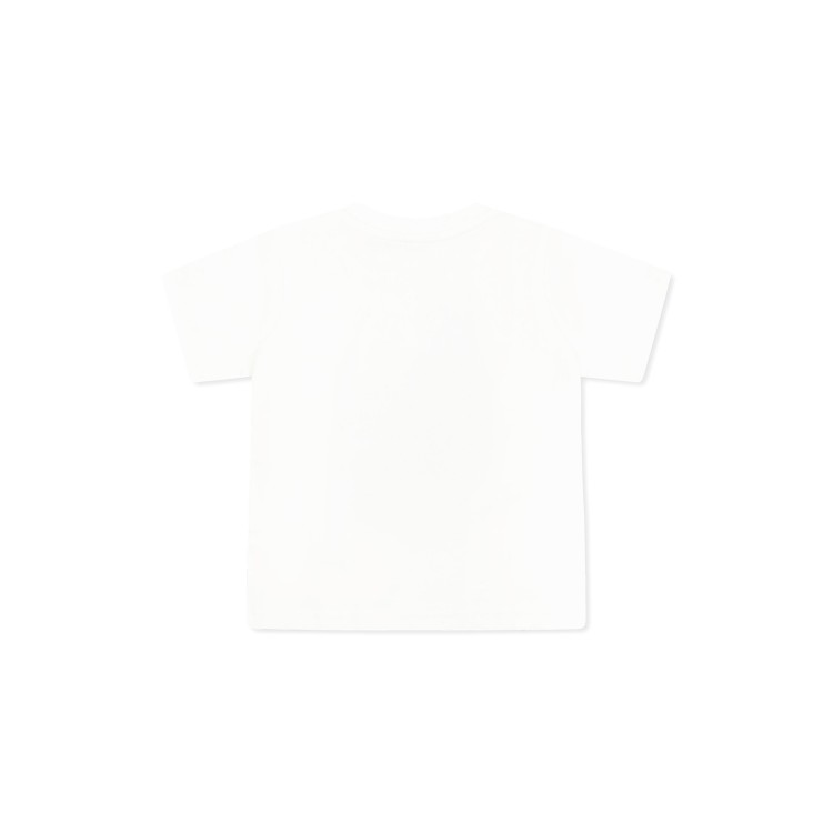 STELLA McCARTNEY T-shirt bianca con stampa neonati