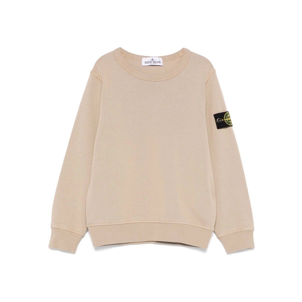 STONE ISLAND Felpa beige...