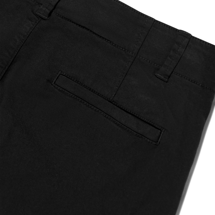 C.P. COMPANY Shorts cargo neri con applicazione Lens bambino