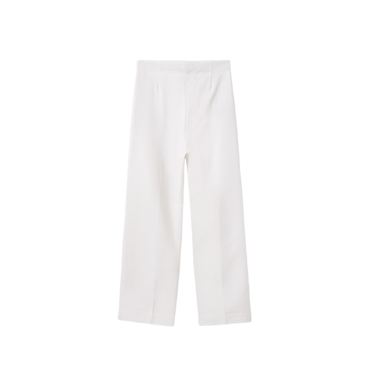 MAYORAL Pantalone bianco palazzo punto roma bambina