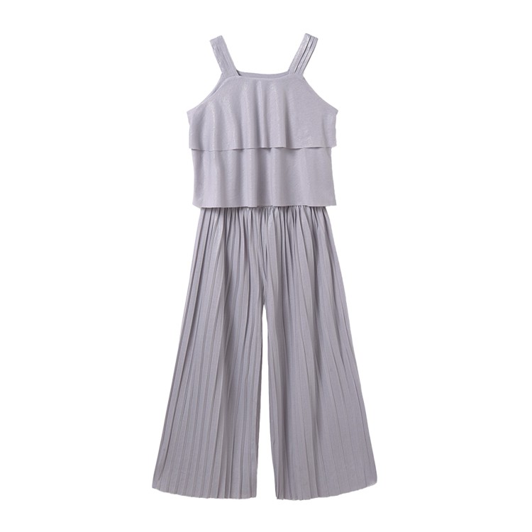 MAYORAL Completo argento top e pantalone bambina