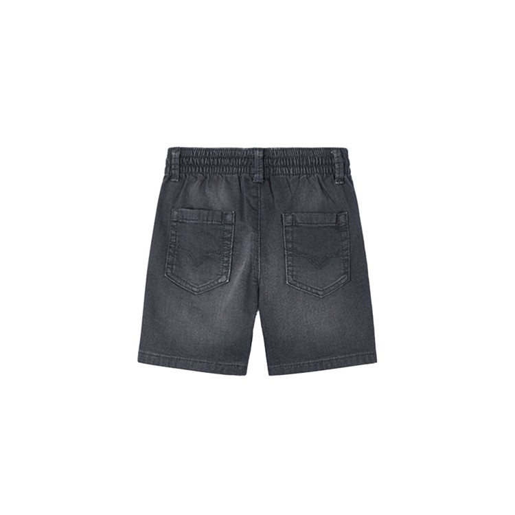 MAYORAL Shorts neri in jeans bambino