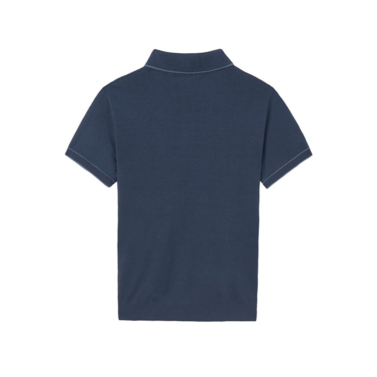 MAYORAL Polo blu navy basica bambino