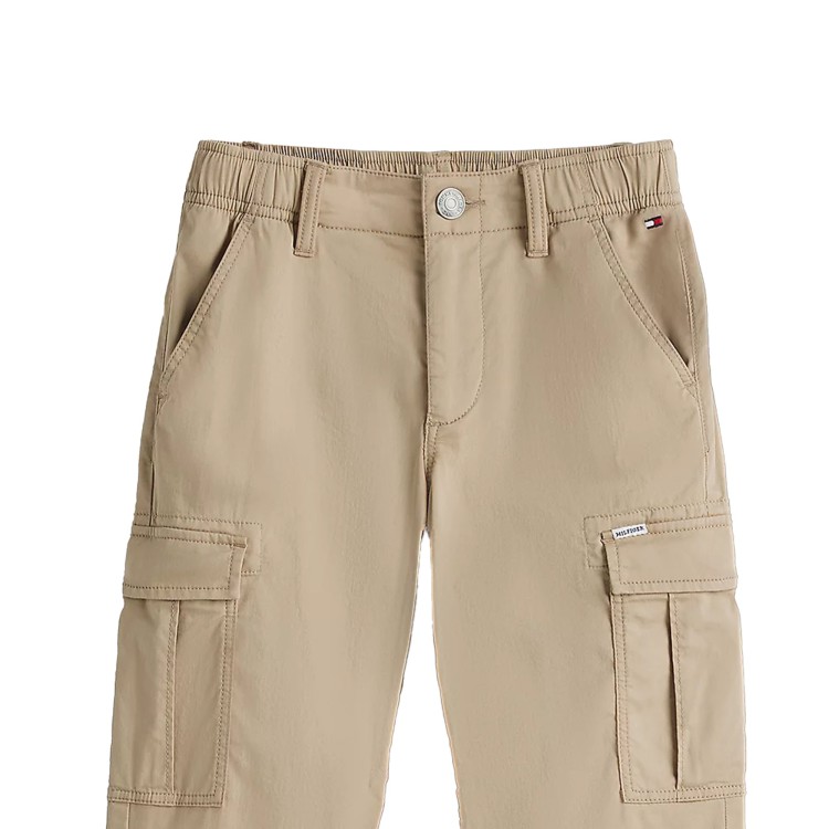 TOMMY HILFIGER Pantaloni sabbia cargo bambini