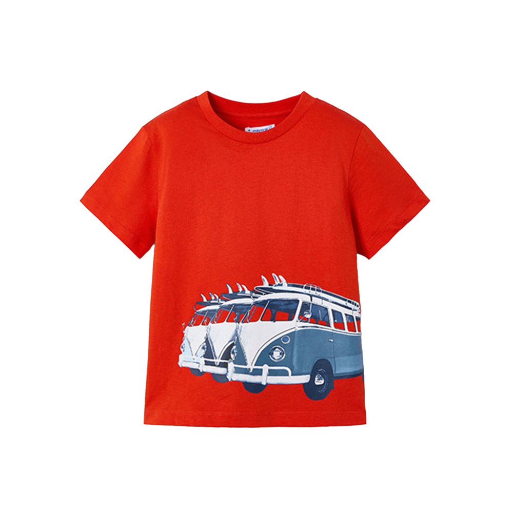 MAYORAL T-shirt rossa con...