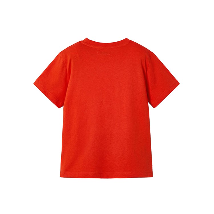 MAYORAL T-shirt rossa con stampa bambino