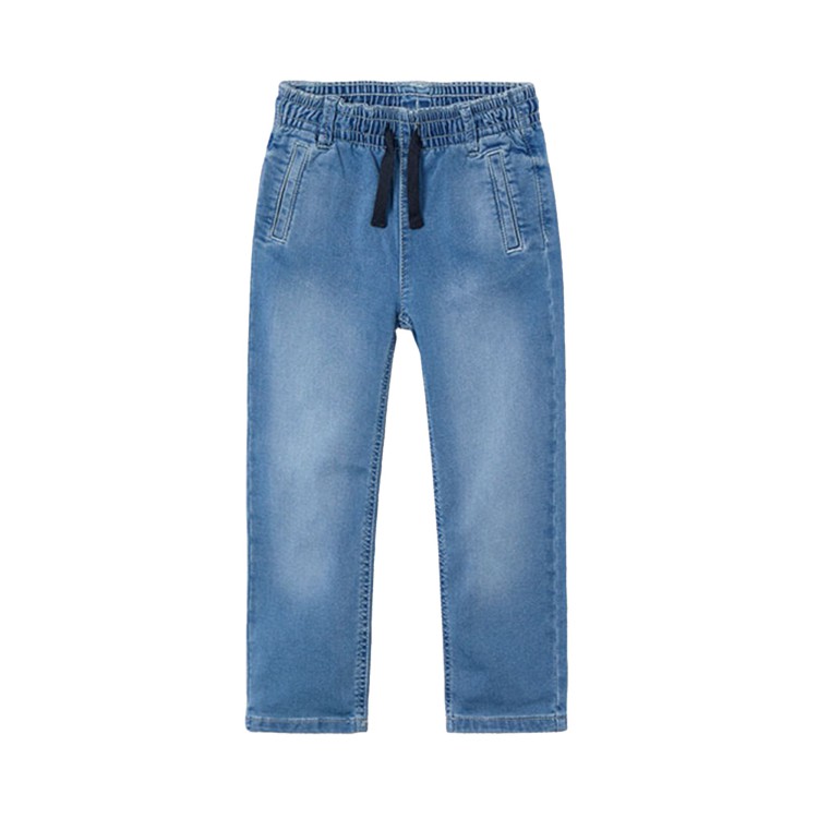 MAYORAL Jeans chiaro jogger soft denim bambino