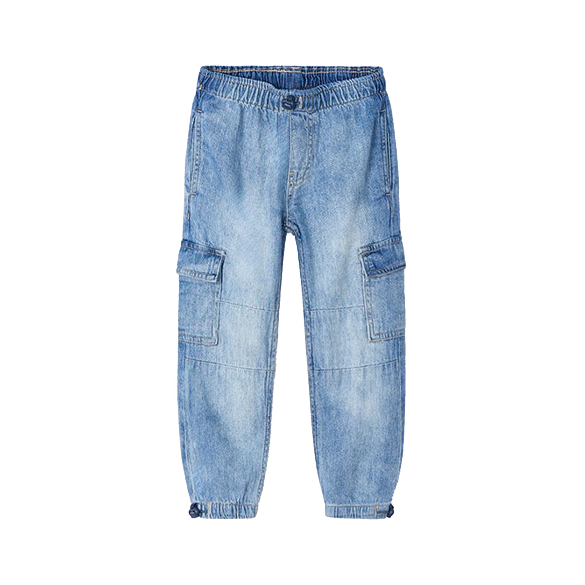 MAYORAL Jeans chiari slavati cargo parachute bambino