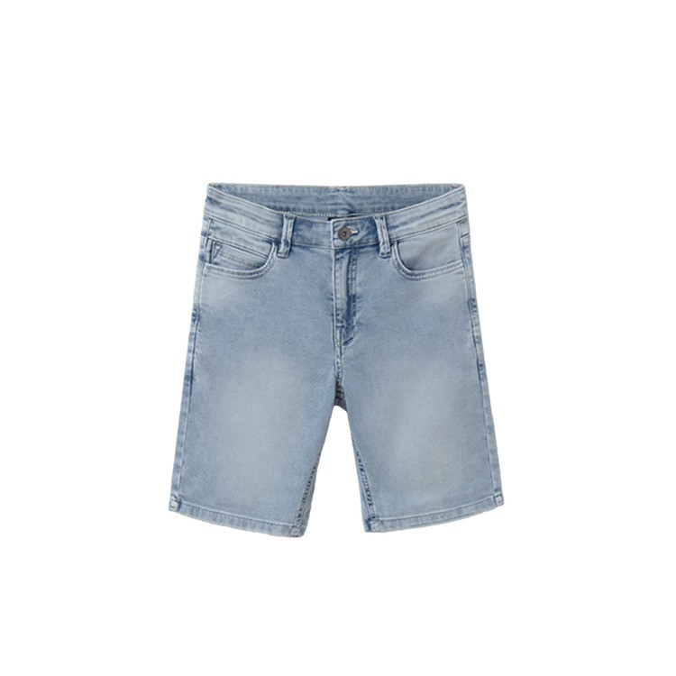 MAYORAL Bermuda in jeans chiaro bambino