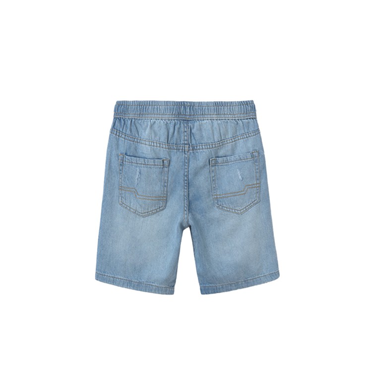 MAYORAL Bermuda denim chiaro elasticizzato bambino