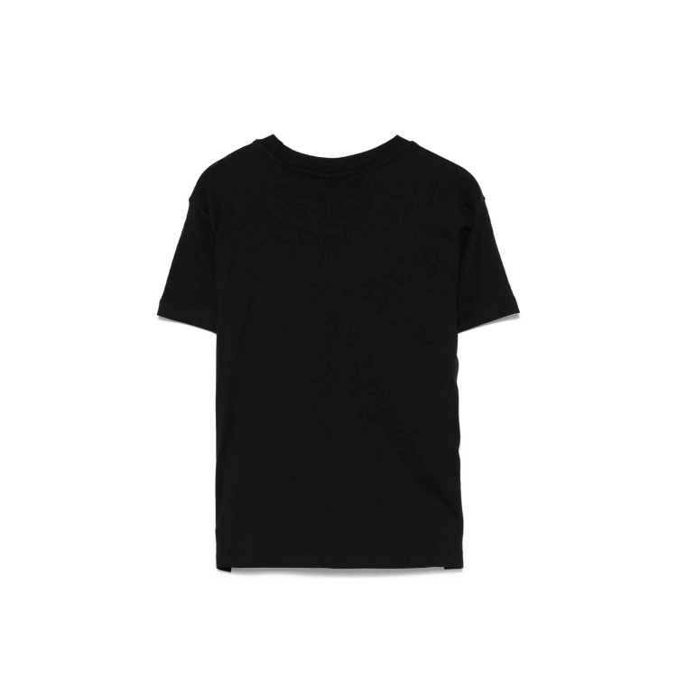 BARROW T-shirt nera con logo bambini