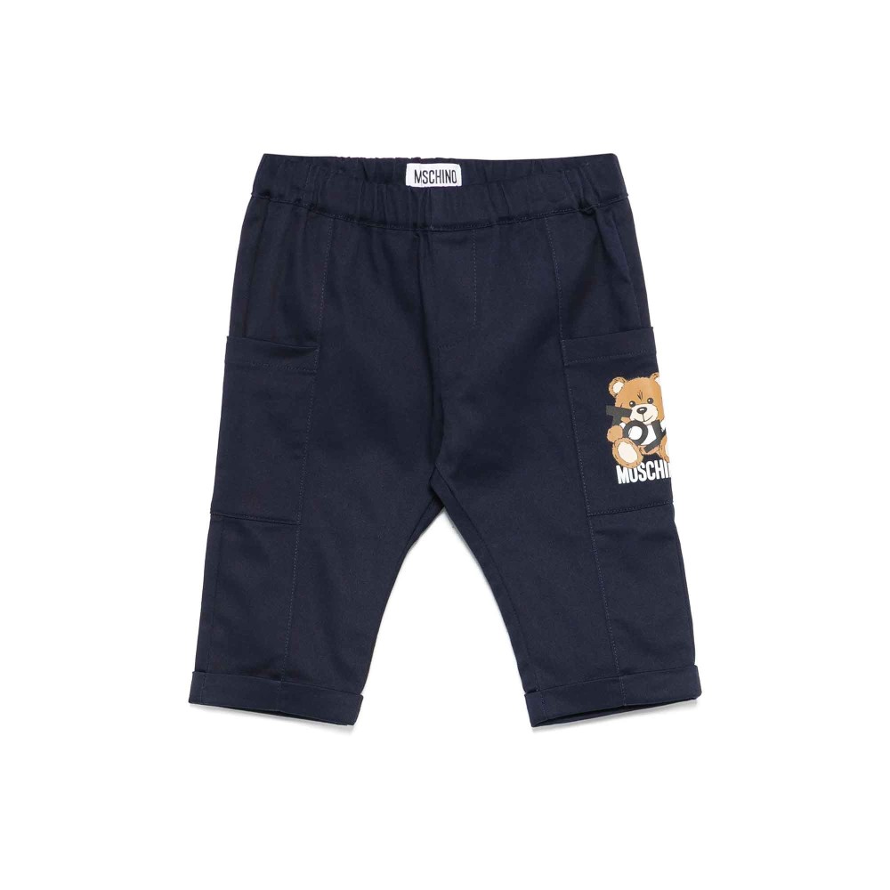 MOSCHINO Pantaloni blu navy...