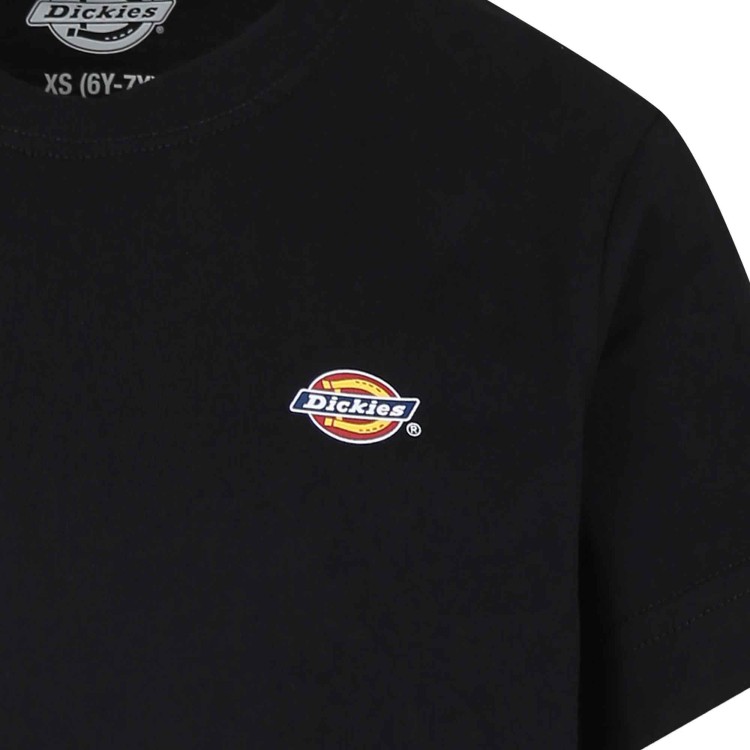 DICKIES T-shirt nera con logo bambini