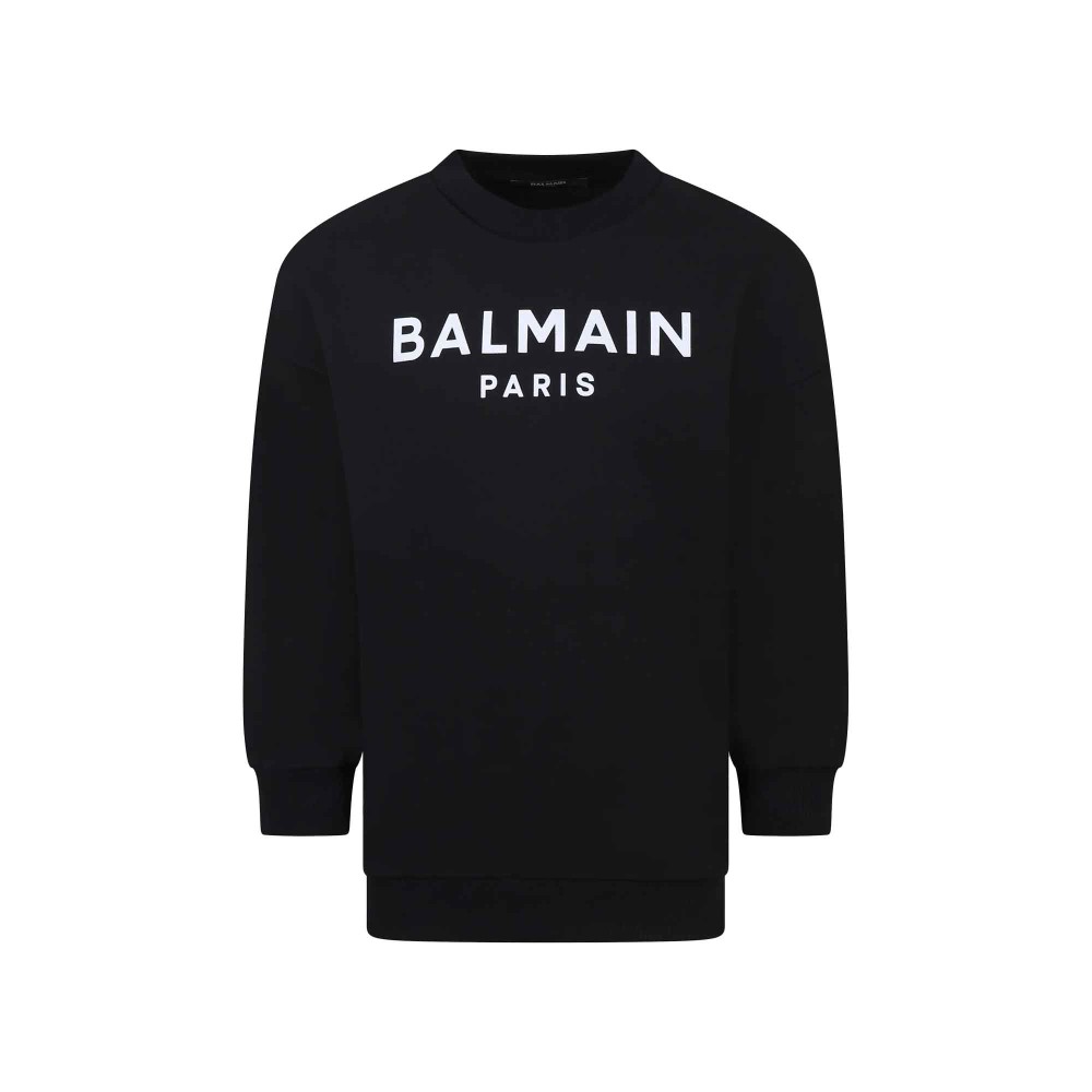 BALMAIN Felpa nera...