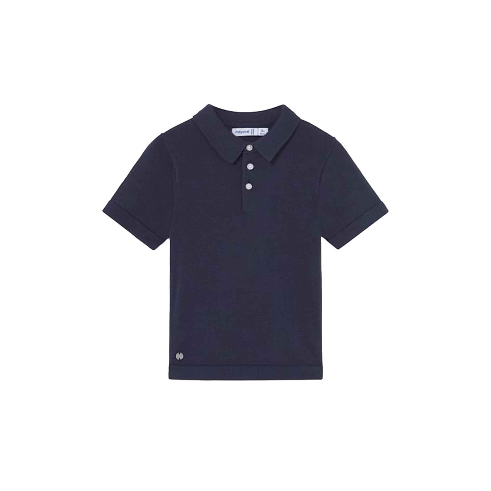 MAYORAL Polo blu navy a...