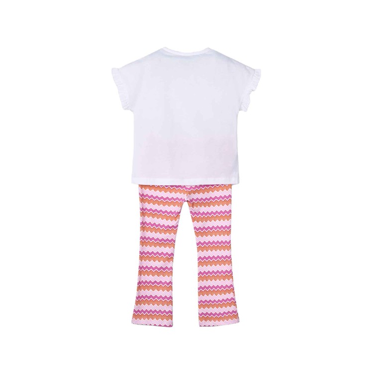 MAYORAL Set rosa leggings e t-shirt bambina