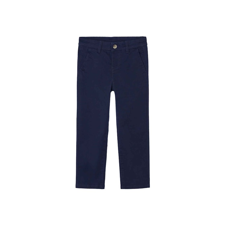 MAYORAL Pantalone blu navy chino basico bambino