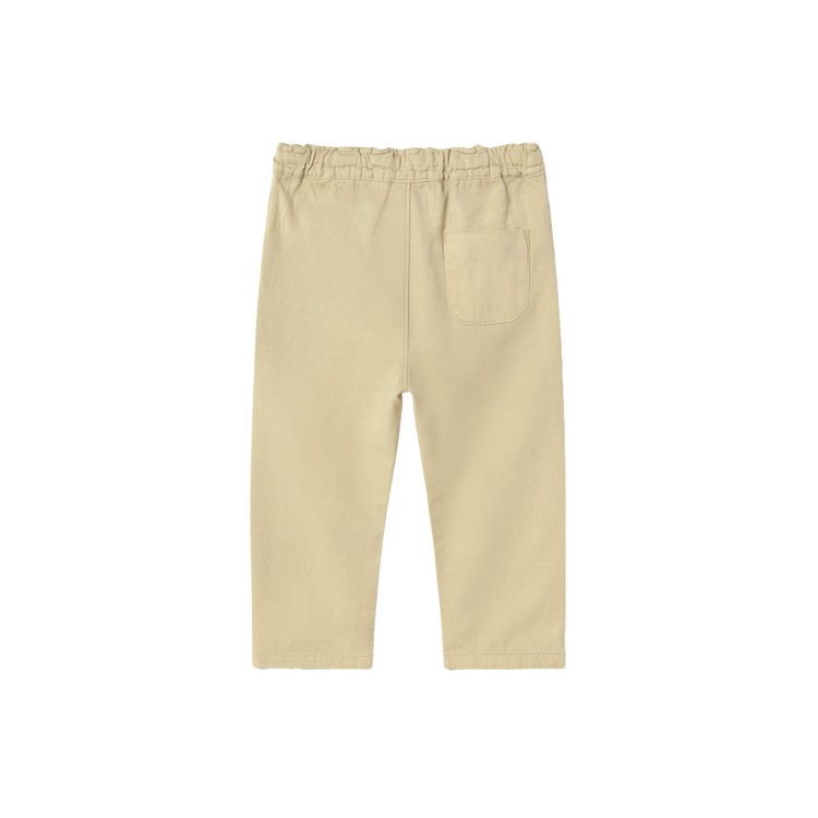 MAYORAL Pantaloni beige in lino neonato