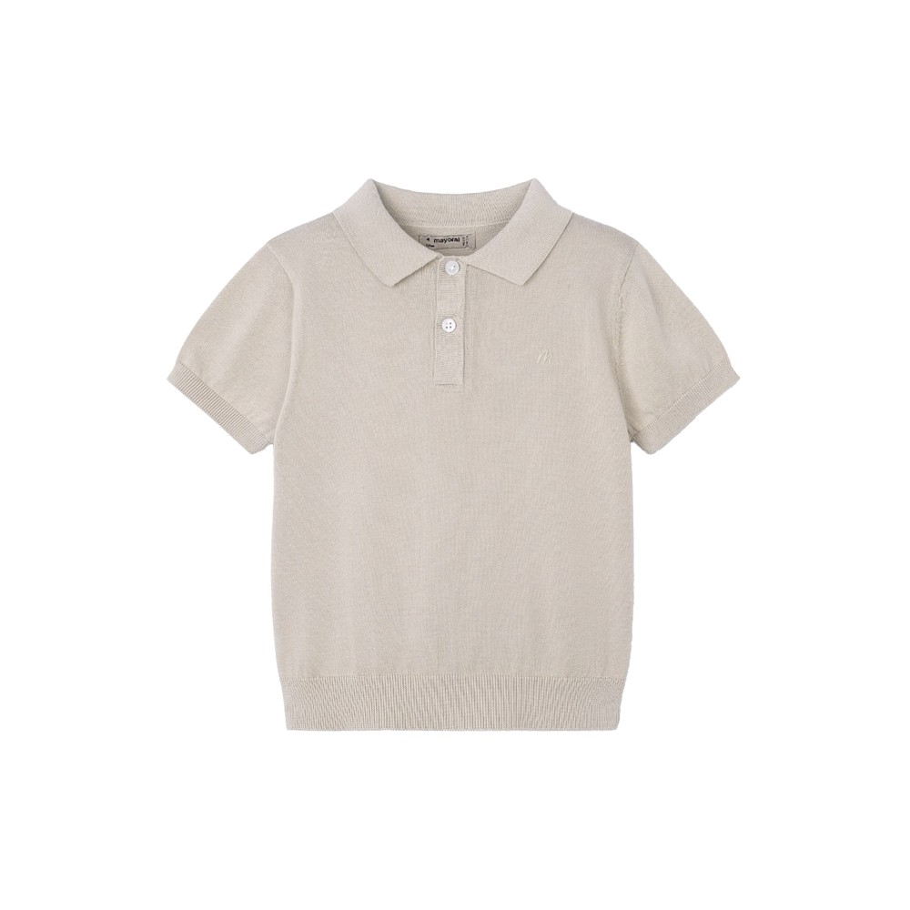 MAYORAL Polo beige tricot...