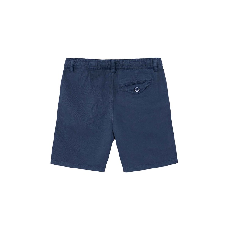 MAYORAL Bermuda in lino blu navy bambino