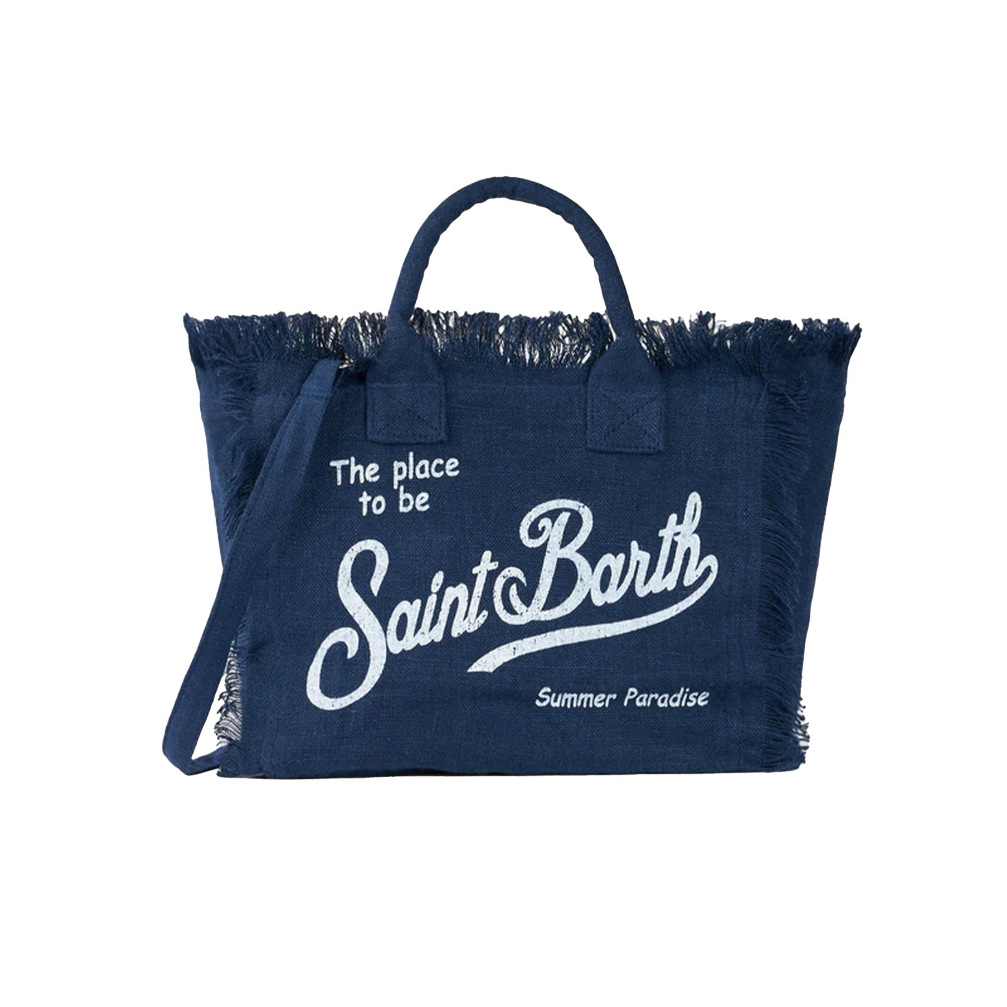 SAINT BARTH Borsa Colette blu navy bambina