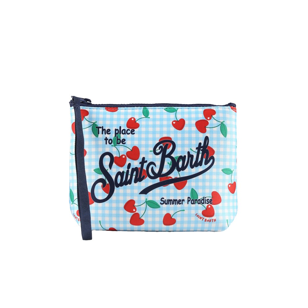 SAINT BARTH Pochette vichy...