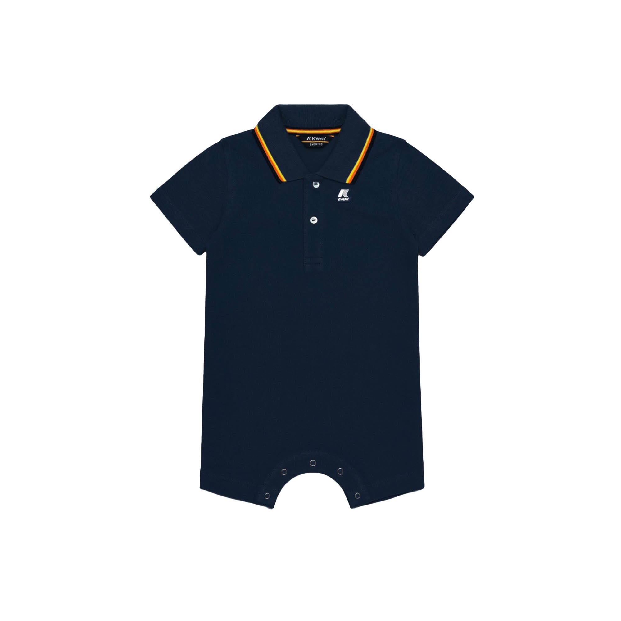 K-WAY Pagliaccetto blu navy polo neonati