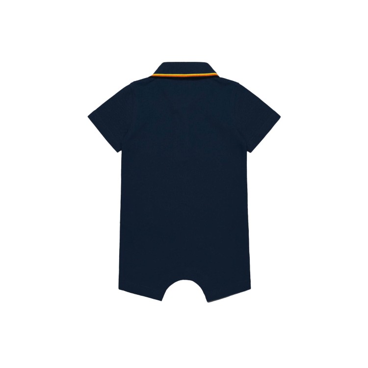 K-WAY Pagliaccetto blu navy polo neonati