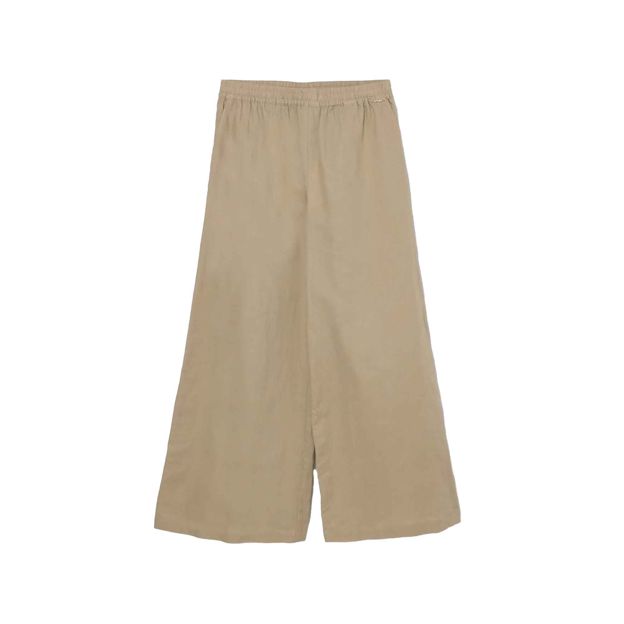 TWIN-SET Pantaloni sabbia wide leg bambina