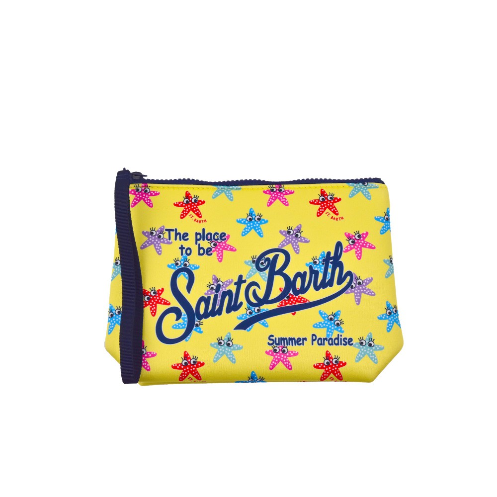 SAINT BARTH Pochette gialla...