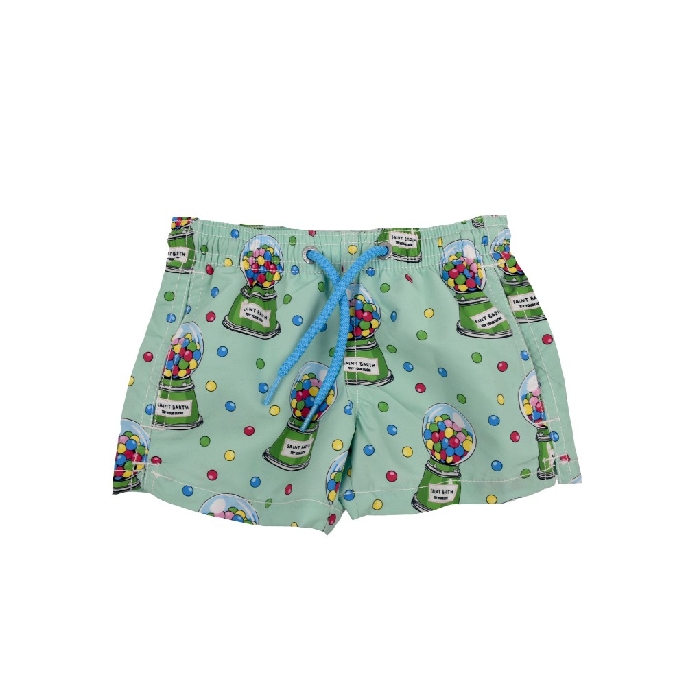 SAINT BARTH Costume verde...