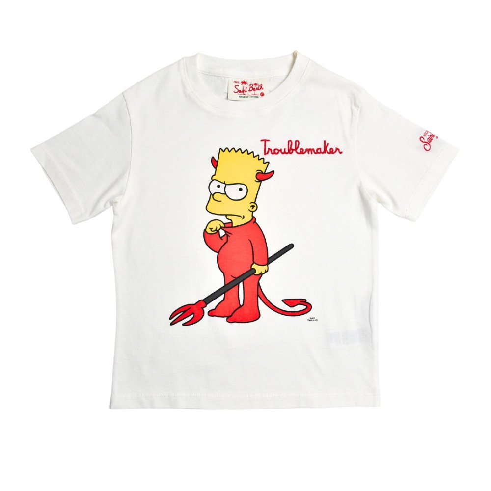 SAINT BARTH T-shirt bianca...