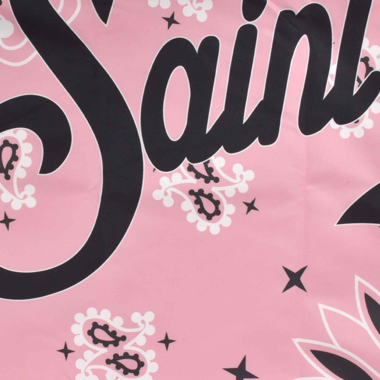 SAINT BARTH Telo mare bandana rosa bambini