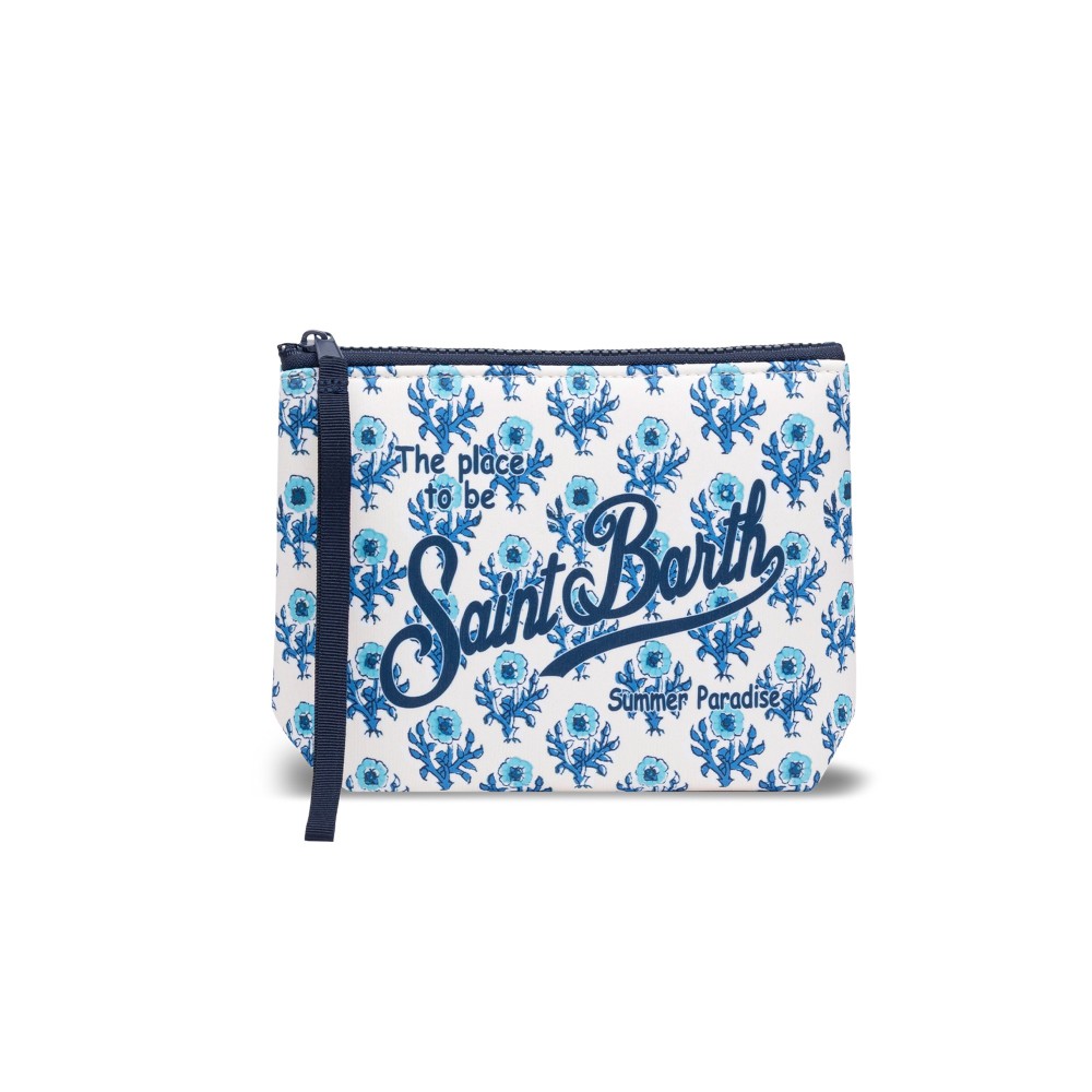 SAINT BARTH Pochette bianca...