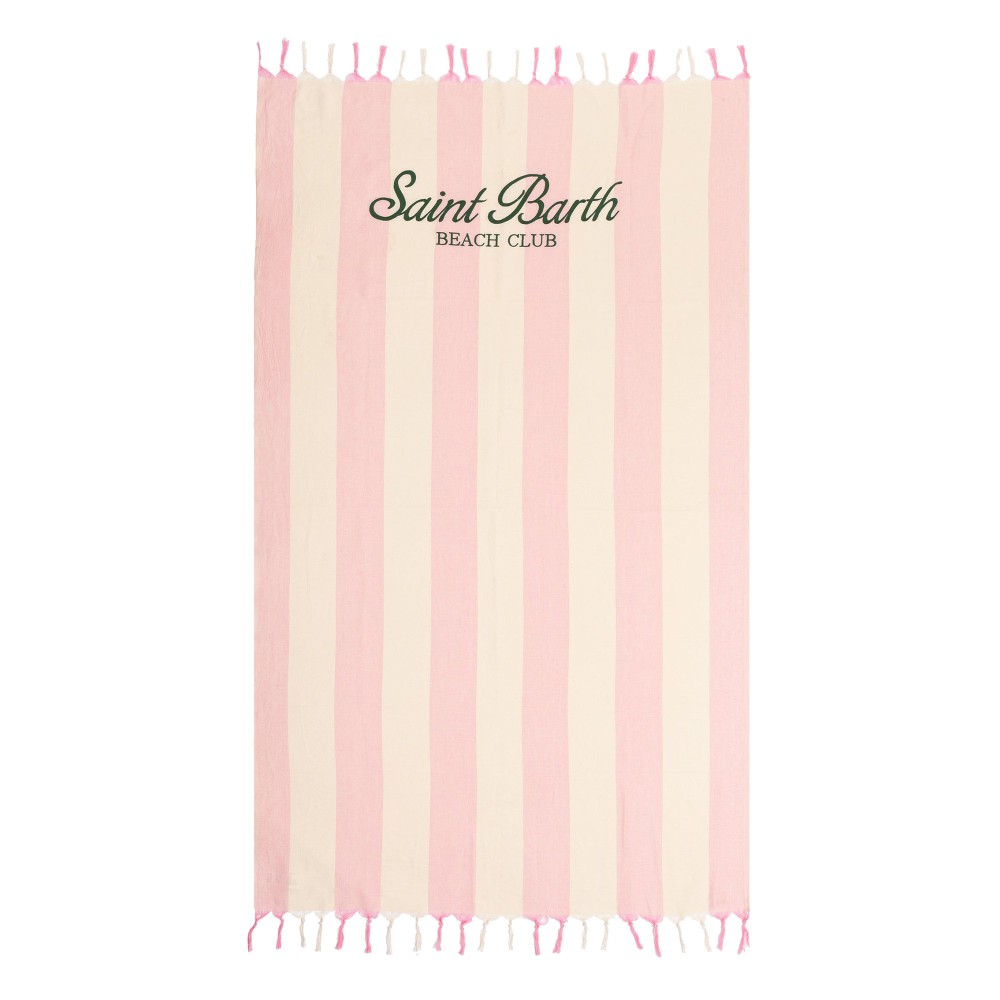 SAINT BARTH Telo mare rosa...