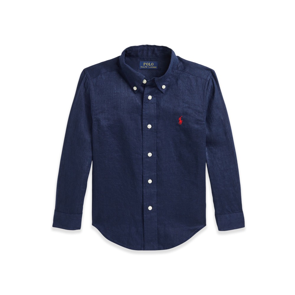 RALPH LAUREN Camicia blu...