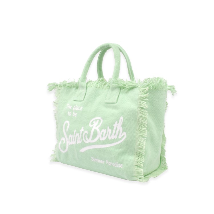 SAINT BARTH Borsa Colette verde menta bambina