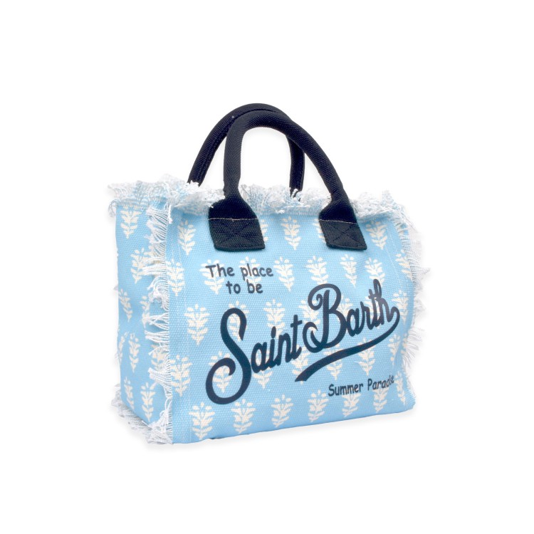 SAINT BARTH Borsa Colette azzurra boccioli bambina