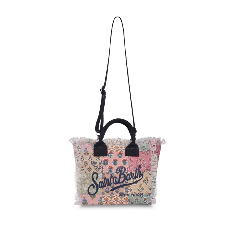 SAINT BARTH Borsa Colette patchwork multicolor floreale bambina